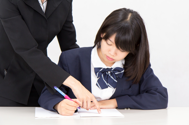 中学生の指導